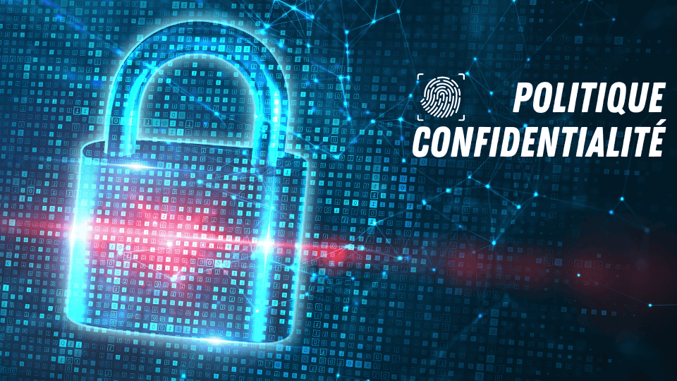 Politique de confidentialité site web